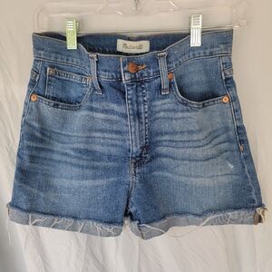 Madewell High-Rise Denim Shorts‎ Size 25